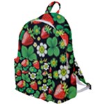 Strawberries Pattern The Plain Backpack