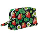 Strawberries Pattern Wristlet Pouch Bag (Large)