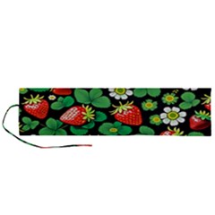 Strawberries Pattern Roll Up Canvas Pencil Holder (L) from ArtsNow.com