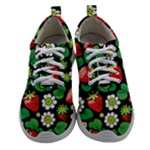 Strawberries Pattern Women Athletic Shoes