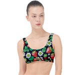 Strawberries Pattern The Little Details Bikini Top