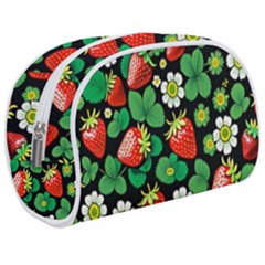 Strawberries Pattern Make Up Case (Medium) from ArtsNow.com