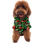 Strawberries Pattern Dog Coat