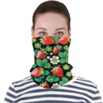 Strawberries Pattern Face Seamless Bandana (Adult)