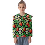 Strawberries Pattern Kids  Peter Pan Collar Blouse