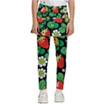 Strawberries Pattern Kids  Skirted Pants