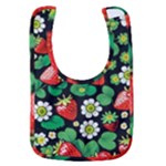 Strawberries Pattern Baby Bib