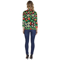 Women s One-Button 3/4 Sleeve Short Jacket 