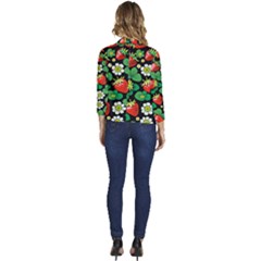 Women s Casual 3/4 Sleeve Spring Jacket 