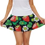 Strawberries Pattern Women s Skort