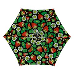 Strawberries Pattern Automatic Folding Umbrella with Case (Small) from ArtsNow.com