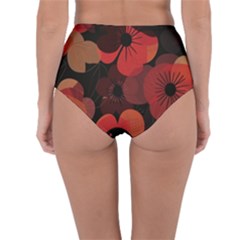 Reversible High-Waist Bikini Bottoms 