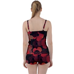 Tie Front Two Piece Tankini 