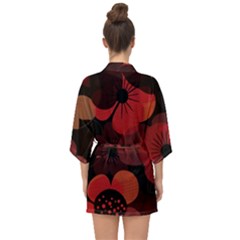 Half Sleeve Chiffon Kimono 