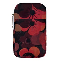 Flower Floral Flora Nature Pattern Background Backdrop Waist Pouch (Small) from ArtsNow.com