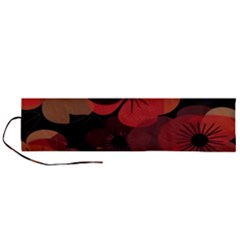 Flower Floral Flora Nature Pattern Background Backdrop Roll Up Canvas Pencil Holder (L) from ArtsNow.com