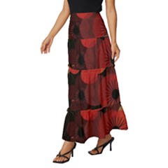 Tiered Ruffle Maxi Skirt 