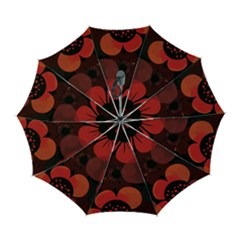 Flower Floral Flora Nature Pattern Background Backdrop Automatic Folding Umbrella with Case (Large) from ArtsNow.com