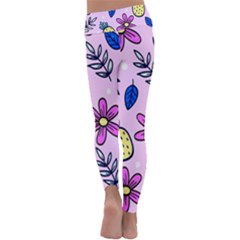 Kids  Lightweight Velour Classic Yoga Leggings 