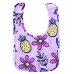 Flowers Petals Pineapples Fruit Baby Bib