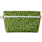 Kiwi Fruit Pattern Green Background Handbag Organizer