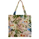 Zipper Grocery Tote Bag 