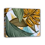 Monstera Palm Leaves Plants Deluxe Canvas 14  x 11  (Stretched)