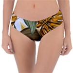 Monstera Palm Leaves Plants Reversible Classic Bikini Bottoms