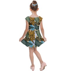 Kids  Cap Sleeve Dress 