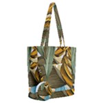 Monstera Palm Leaves Plants Everyday Shoulder Bag with Pouch Bag