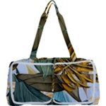 Monstera Palm Leaves Plants Multi Function Bag