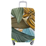 Monstera Palm Leaves Plants Luggage Cover (Medium)