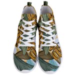 Monstera Palm Leaves Plants Men s Lightweight High Top Sneakers