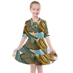 Kids  All Frills Chiffon Dress 