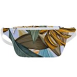 Monstera Palm Leaves Plants Waist Bag 