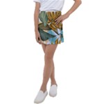 Monstera Palm Leaves Plants Kids  Tennis Skirt