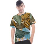 Monstera Palm Leaves Plants Men s Sport Top