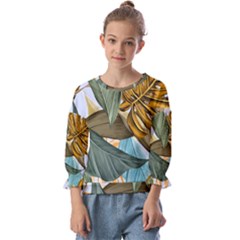 Kids  Cuff Sleeve Top 