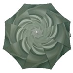 Silky Sage Abstract Elegant Print Design Straight Umbrellas