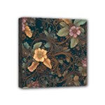 Floral Seamless Pattern Decorative Mini Canvas 4  x 4  (Stretched)