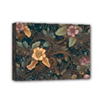 Floral Seamless Pattern Decorative Mini Canvas 7  x 5  (Stretched)