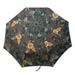 Floral Seamless Pattern Decorative Folding Umbrellas