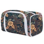 Floral Seamless Pattern Decorative Toiletries Pouch