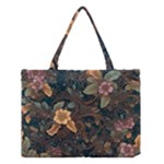 Floral Seamless Pattern Decorative Medium Tote Bag