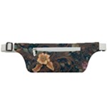 Floral Seamless Pattern Decorative Active Waist Bag