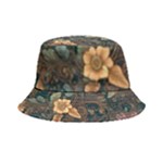 Floral Seamless Pattern Decorative Inside Out Bucket Hat