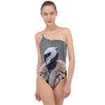 Digital Rebel 6 Classic One Shoulder Swimsuit