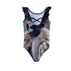 Kids  Frill Swimsuit 