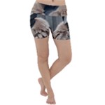 Digital Rebel 6 Lightweight Velour Yoga Shorts