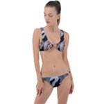 Digital Rebel 6 Ring Detail Crop Bikini Set